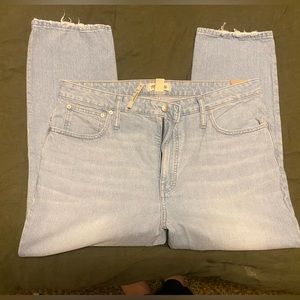 Madewell Slim Demi-Boot Denim Petite Jeans NWT